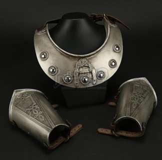 DARK IS RISING, THE (2007) - Lot 57 - Merriman‘s (Ian McShane) Neck Collar and Gauntlets