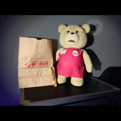 Ted – Peluche (repro) et accessoires (originaux)