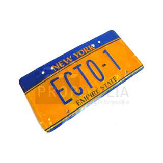 Ghostbusters - GHOSTBUSTERS Ecto-1 License Plate SCREEN MATCHED (0001-W4)