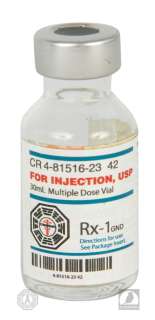 LOST Authentic DHARMA Medicine Vial Prop | Blacksparrow