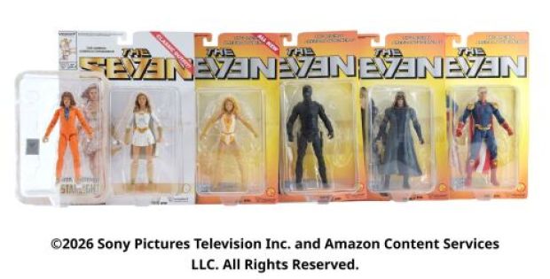 The Boys (T.V. Series, 2019-2026) | Lot 50: Collection of Six Vought International Action Figures | Propstore