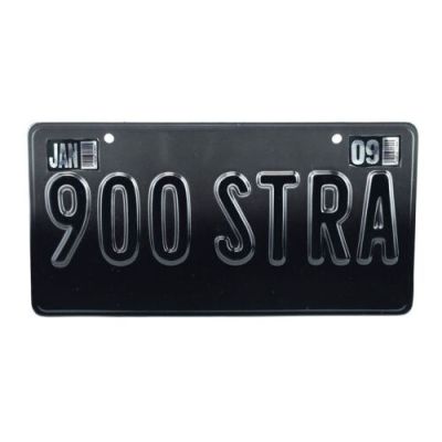TRANSFORMERS: REVENGE OF THE FALLEN (2009) - Lot #1281 : Bumblebee‘s License Plate