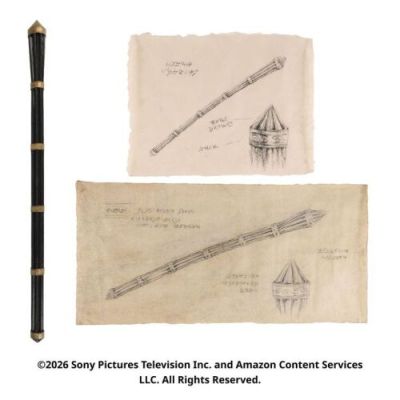 Wheel of Time, the (T.V. Series, 2021-2023) | Lot  221. Balefire Rod with Library Drawings | Propstore