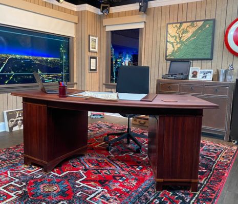 Stephen‘s DESK from the pandemic-era set of "A Late Show with Stephen Colbert"
