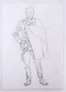 Star Wars The Force Awakens (2015) - Original hand drawn concept art in pencil by Glyn Dillon of a… | Ewbank’s