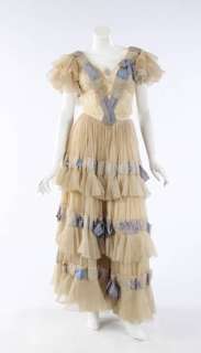 Lot 696 - GENE TIERNEY PERIOD GOWN FROM DRAGONWYCK