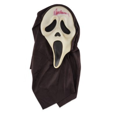Wes Craven Signed Scream 4 (2011) Ghostface Mask - 12 x 6 - Grad Authentication Digital LOA | Goldin