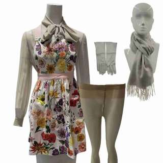 Babygirl Romy (Nicole Kidman) Screen Worn Blouse, Skirt, Tights, Gloves, Scarf & Apron Ch 2 Sc 9 | VIP Fan Auctions