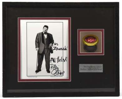 James Bond The World is Not Enough (1999) Prop Zukovsky Caviar Jar with a black and white signed… | Ewbank’s