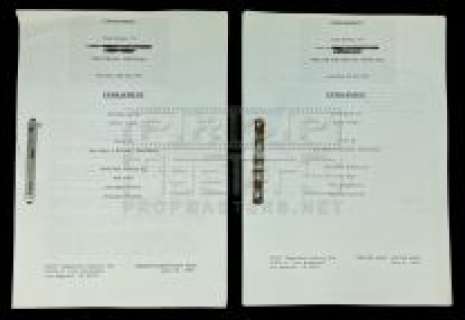 ENTRAPMENT - Production Used Scripts