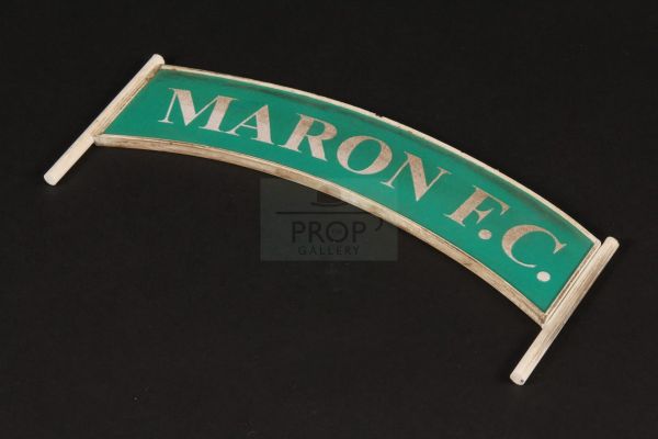 Thomas And Friends | Maron F.C. football club sign | The Prop Gallery