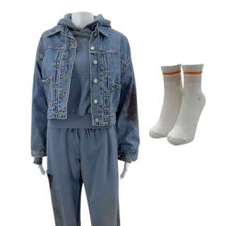 Heart Eyes Heart Eyes Killer (Alex McColl) Screen Used Stunt Prop Knife & Sheath Sc 53 | VIP Fan Auctions