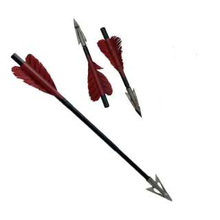 Heart Eyes Production Used Open-Point Arrow & 2 Closed-Point Arrows | VIP Fan Auctions