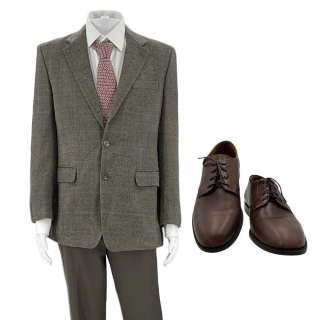 Materialists John (Chris Evans) Screen Worn Blazer, Button-Up Shirt, Pants, Tie & Dress Shoes Ch 5 Sc 46 | VIP Fan Auctions