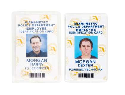 Dexter - Dexter and Harry Morgan IDs