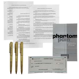 Poker Face Season 2 Amber (Cynthia Erivo) Screen Used (3) Pens, (3) Contracts, Check & Gallery Guide Ep 201 | VIP Fan Auctions