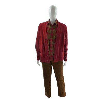 MERV Russ Screen Worn Pants, Sweater & Button-Up Shirt Ch 33 Sc 116Pt2-118 | VIP Fan Auctions