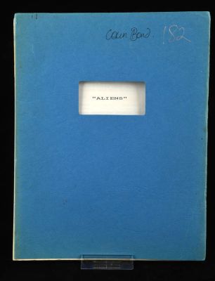 Aliens (1986) Original Production Final Draft Script Aliens by James Cameron, Twentieth Century… | Ewbank’s