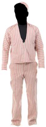 Lot 278 - Dustin Hoffman ‘Louis Dega‘ Devil‘s Island prisoner costume from Papillon.