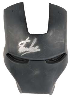 Stan Lee signed production unfinished faceplate from Iron Man. | Profiles in History