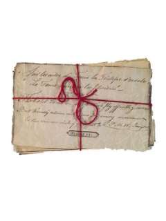 Django Unchained Cleopatra Club Paperwork Movie Props | Premiere Props