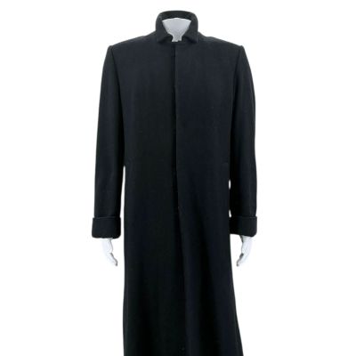 Lot 160: The Handmaid’s Tale Fred Waterford Screen Worn Overcoat Ep 311 | VIP Fan Auctions