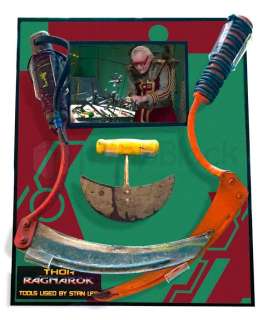 Thor: Ragnarök Stan Lee Cameo Tool Display | The Prop Block