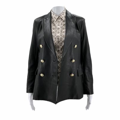 Lot 269: Poker Face Season 2 Beatrix Hasp (Rhea Pearlman) Screen Worn Stunt Double Jacket & Shirt Ch 1 Sc 3 Ep 203 | VIP Fan Auctions
