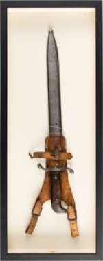 Succession (HBO® Original, 2018-2023) Brian Cox "Logan Roy" Framed Modelo Argentino 1909 Bayonet Sword from waystar|RO... | Heritage