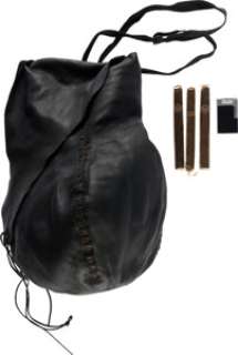 Westworld (HBO®Original 2016-2022) Ed Harris "MIB" Cigars, Leather Water/Blood Pouch, and Lighter from Season 1. | Heritage