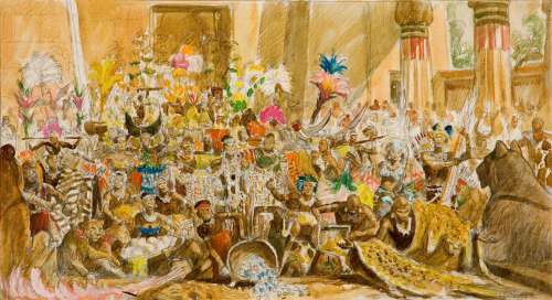 An original drawing by John Jensen for Antony and Cleopatra | Bonhams