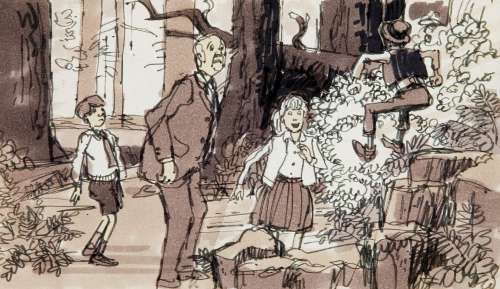 A collection of production sketches from Darby O’Gill and the Little People | Bonhams