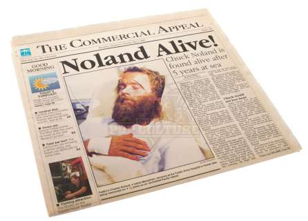 Cast Away – Prop “The Commercial Appeal” Newspaper – A104 | Icons of Pop Culture