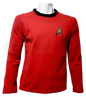 Lot 71 - Star Trek: TOS 3rd Season Red Engineering Tunic