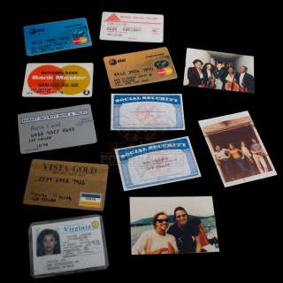 Eraser – Lee Cullen’s (Vanessa Williams) License, Credit Cards & Photos - A28 | Icons of Pop Culture