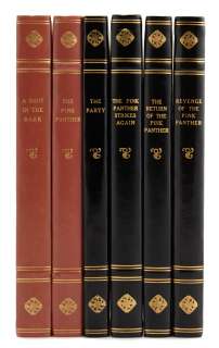 Lot 3114 - A group of Pink Panther scripts from stunt coordinator Dick Crockett