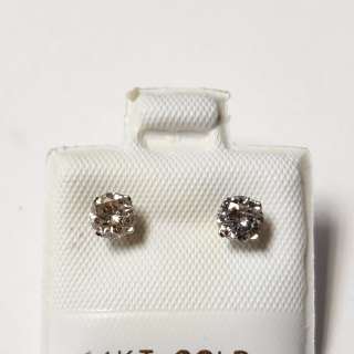 $1885 14K Diamond (0.52Ct, Si1-2, G-H) Earrings | Direct Liquidation