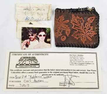 Brad Pitt "Kalifornia" Prop Wallet & Extras W/COA | GWS Auctions