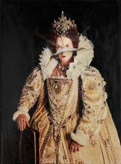 Blackadder: A Prop Portrait Of ’Queenie’ From ’Blackadder’s A Christmas Carol’, 1988, | Bonhams