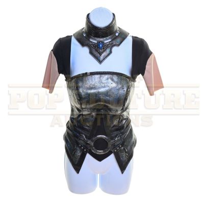 Lot 355 - Red One - Gryla’s (Kiernan Shipka) Hero Neck Gorget & Breastplate Bodice - H4-927 | Icons of Pop Culture