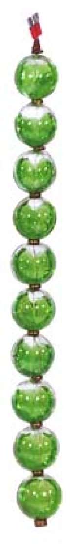 String of green poison "pearls" from "The Rock". | Profiles in History