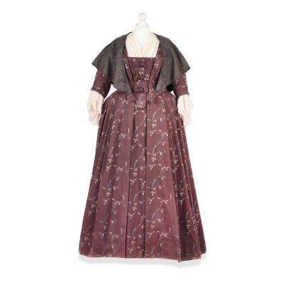 Lot 238 - Aubergine coloured dress, worn by Jocasta Season 4, Episode 3, ’The False Bride’ Qty | Bonhams