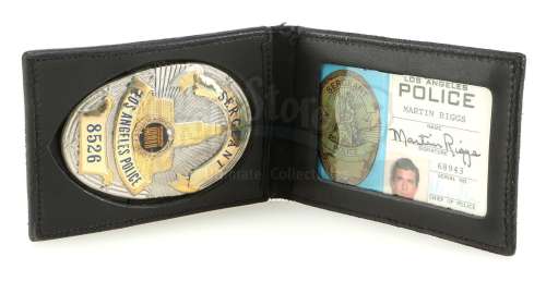 LETHAL WEAPON 3 (1992) - Lot 446 - Martin Riggs‘ (Mel Gibson) LAPD Badge