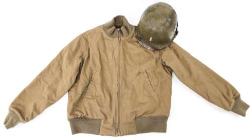 RICK JASON COMBAT TV COSTUME JACKET AND HELMET | Centurion Auctions