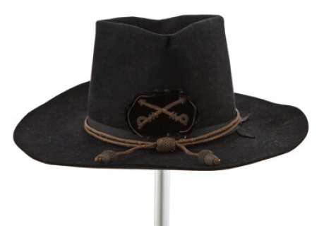 A Cavalry Hat from "The Horse Soldiers," "Circus World," "The Undefeated," and Rio Lobo."... | Heritage