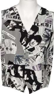 Beatles All-Over Print Silk Vest.... | Heritage