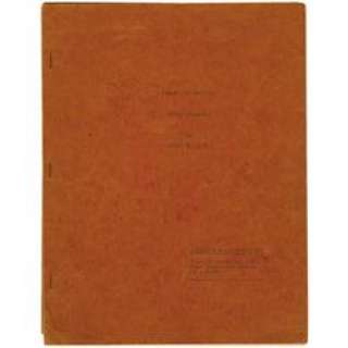 Lot 21307 - Vintage Unused "Dracula" Sequel Story Synopsis