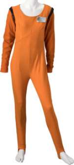Angela Cartwright "Penny Robinson" Child-Sized Orange Space Jumpsuit from Lost in Space (CBS... | Heritage