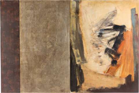 Kelsey Grammer "Dr. Frasier Crane" Penthouse Large Abstract Painting from Frasier (NBC TV, 1... | Heritage