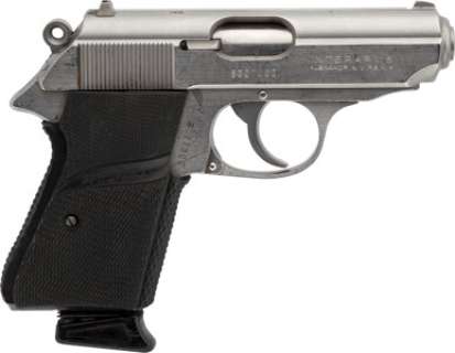 The Equalizer (CBS TV, 1985-1989), Edward Woodard "Robert McCall" Hero Walther PPK/S Pistol.
